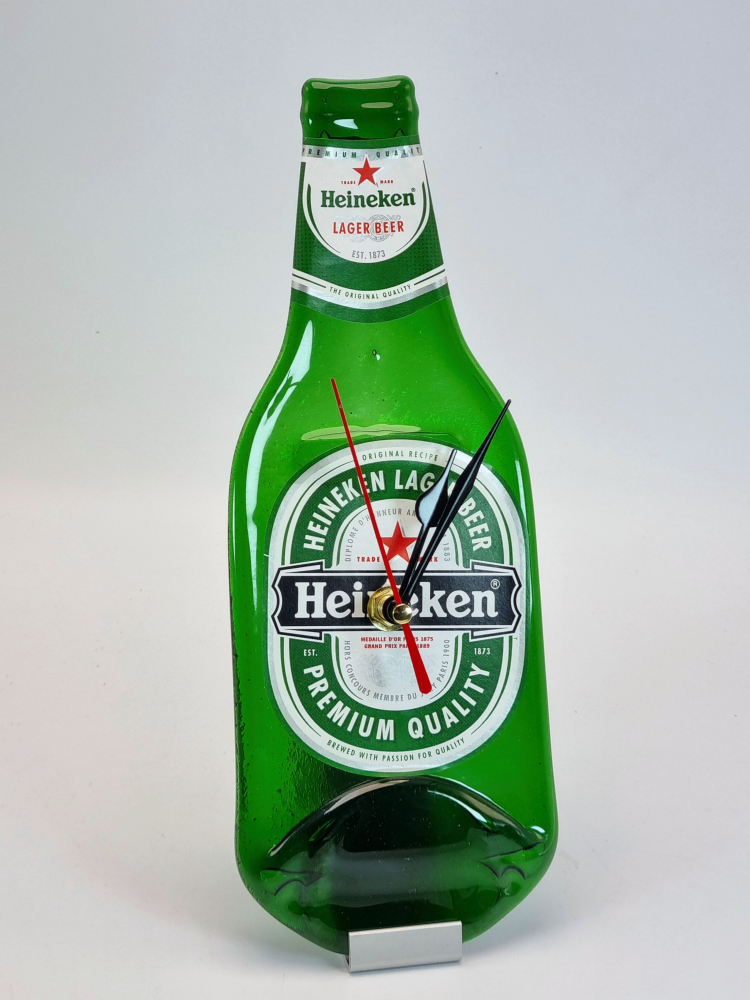 Bierflaschenuhr Heineken
